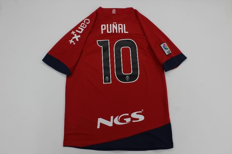 Osasuna Soccer Jersey Home Retro Replica 2010/12