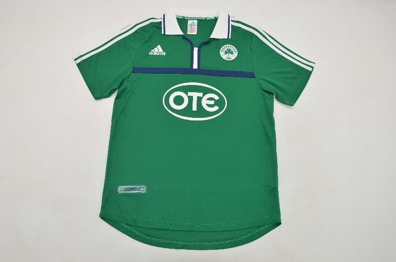 AAA Quality Panathinaikos 2000/01 Home Retro Soccer Jersey