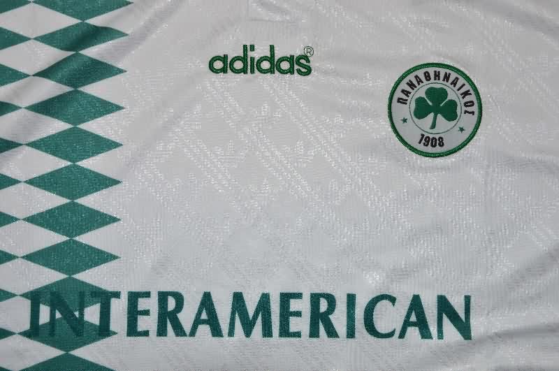 AAA Quality Panathinaikos 1995/96 Away Retro Soccer Jersey