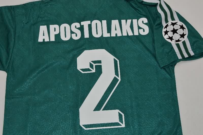 AAA Quality Panathinaikos 1995/96 Home Retro Soccer Jersey