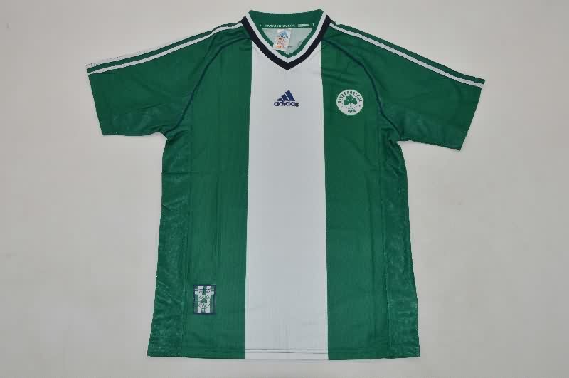 AAA Quality Panathinaikos 1998/99 Home Retro Soccer Jersey