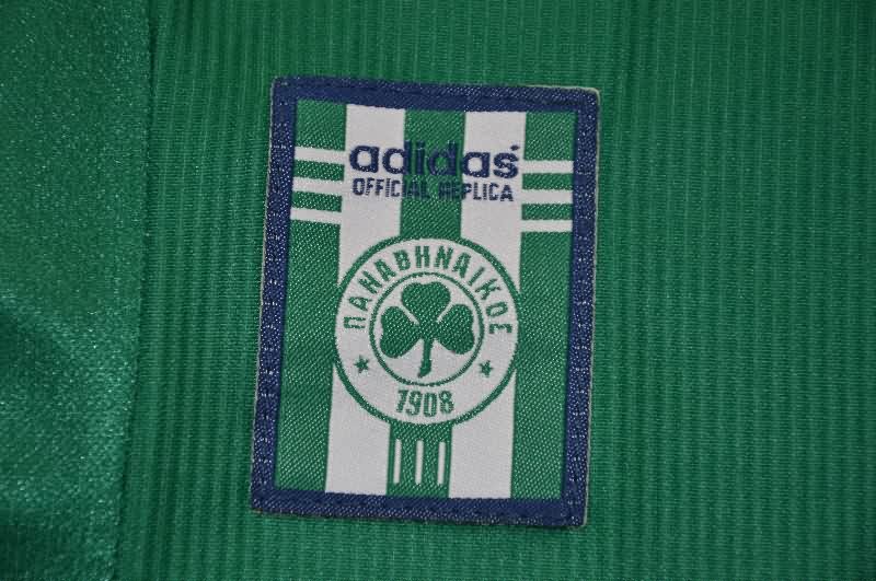 AAA Quality Panathinaikos 1998/99 Home Retro Soccer Jersey