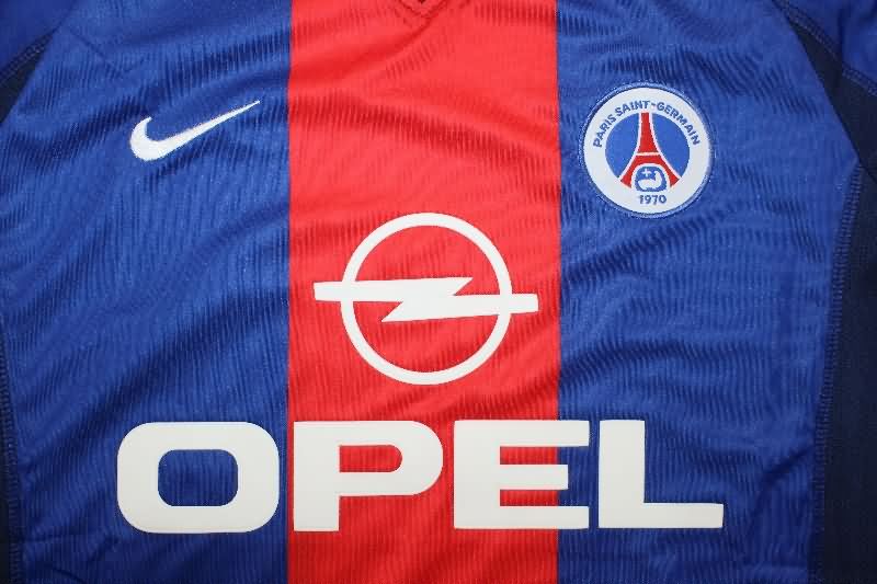 AAA Quality Paris St German 2000/01 Home Retro Soccer Jersey