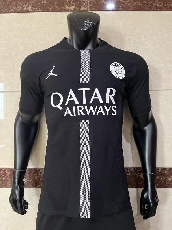 Paris St Germain Soccer Jersey AJ Black Retro (Player) 2018/19 Paris St Germain Soccer Jersey AJ Black Retro (Player) 2018/19