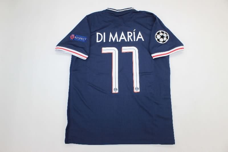 Paris St Germain Soccer Jersey Home Retro Replica 2020/21