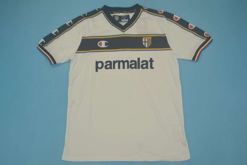 Parma Soccer Jersey Away Retro Replica 2002/03