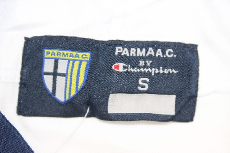 AAA Quality Parma 2002/03 Away Retro Long Sleeve Soccer Jersey