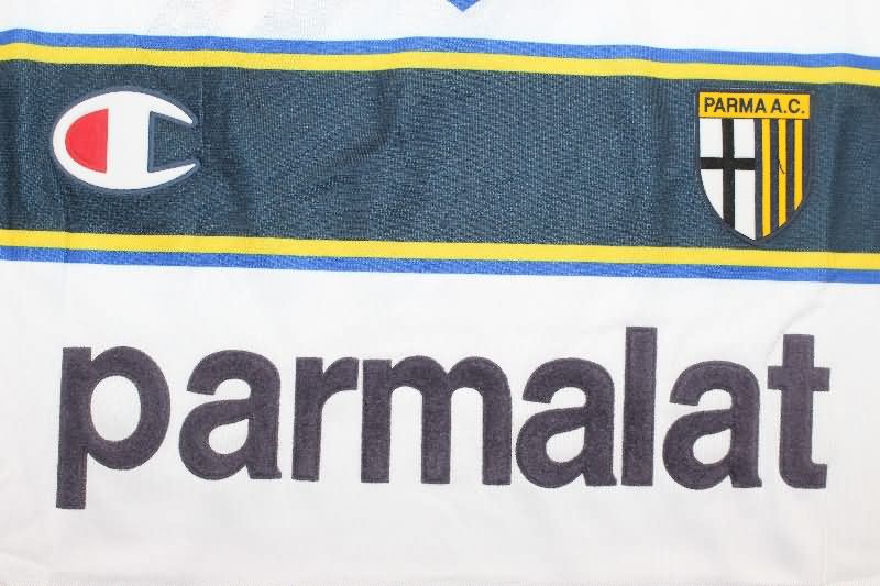 AAA Quality Parma 2002/03 Away Retro Long Sleeve Soccer Jersey