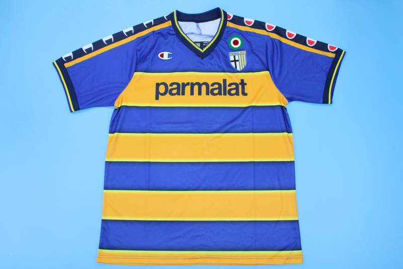 Parma Soccer Jersey Home Retro Replica 2002/03