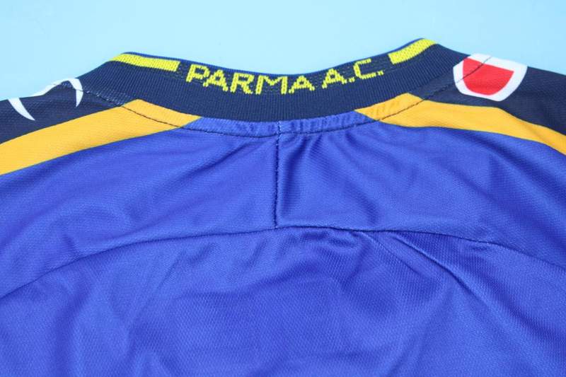 Parma Soccer Jersey Home Retro Replica 2002/03