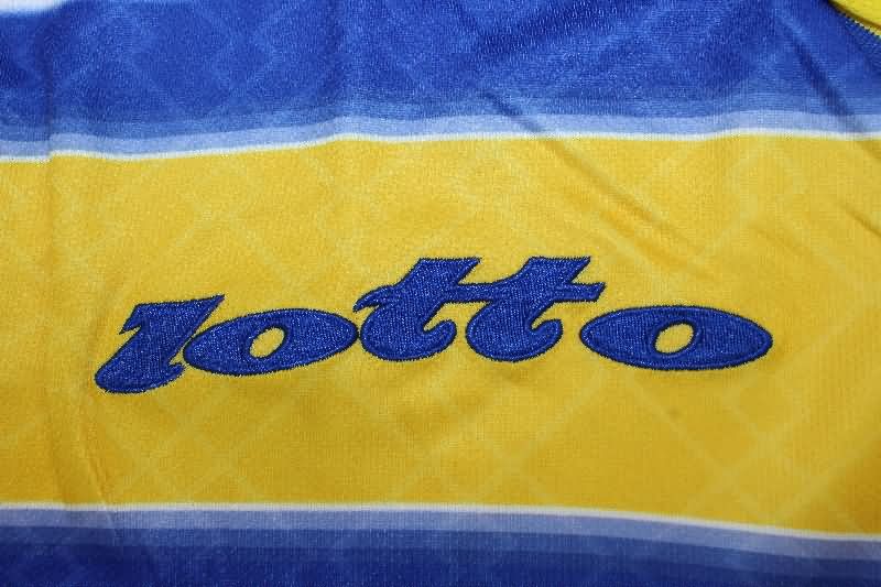 AAA Quality Parma 1998/99 Home Retro Long Sleeve Soccer Jersey