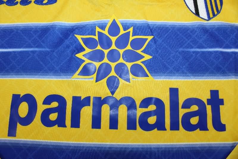 AAA Quality Parma 1998/99 Home Retro Long Sleeve Soccer Jersey