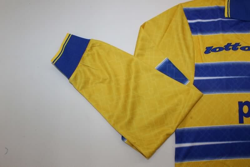 AAA Quality Parma 1998/99 Home Retro Long Sleeve Soccer Jersey
