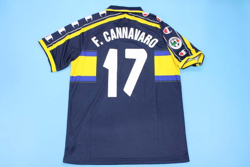 Parma Soccer Jersey Away Retro Replica 1999/00