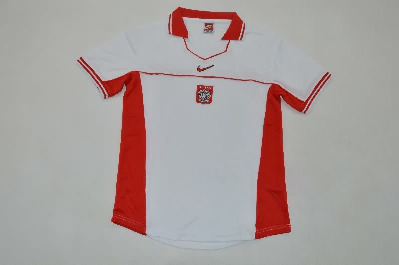 AAA Quality Poland 1997 Home Retro Soccer Jersey
