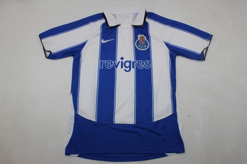 Porto Soccer Jersey Home Retro Replica 2003/04