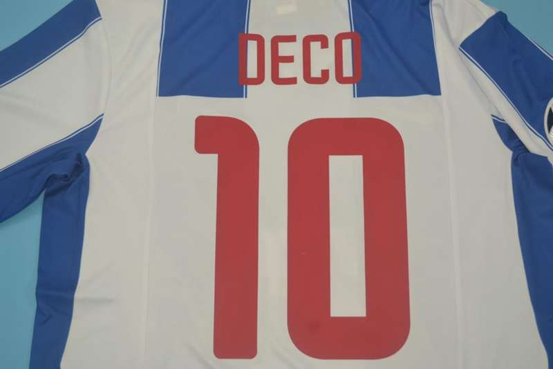 Porto Soccer Jersey Home Retro Replica 2003/04