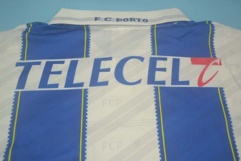 Porto Soccer Jersey Home Retro Replica 1995/97