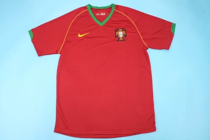 Portugal Soccer Jersey Home Retro Replica 2006/08 Portugal Soccer Jersey Home Retro Replica 2006/08