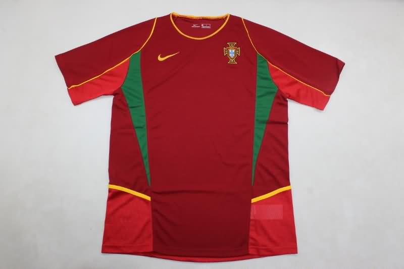 Portugal Soccer Jersey Home Retro Replica 2002 Portugal Soccer Jersey Home Retro Replica 2002