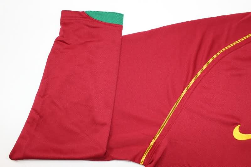 Portugal Soccer Jersey Home Long Sleeve Retro Replica 2006