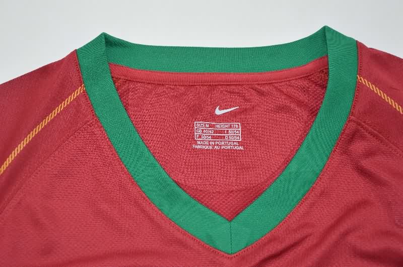 AAA Quality Portugal 2006 Home Retro Soccer Jersey (Player)