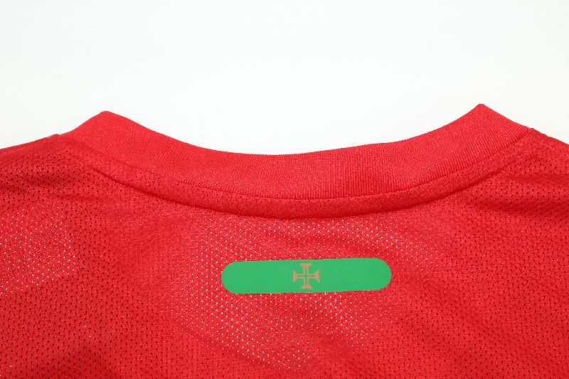 AAA Quality Portugal 2010 Home Long Sleeve Retro Soccer Jersey (Player)