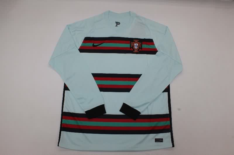 AAA Quality Portugal 2020 Away Long Sleeve Retro Soccer Jersey