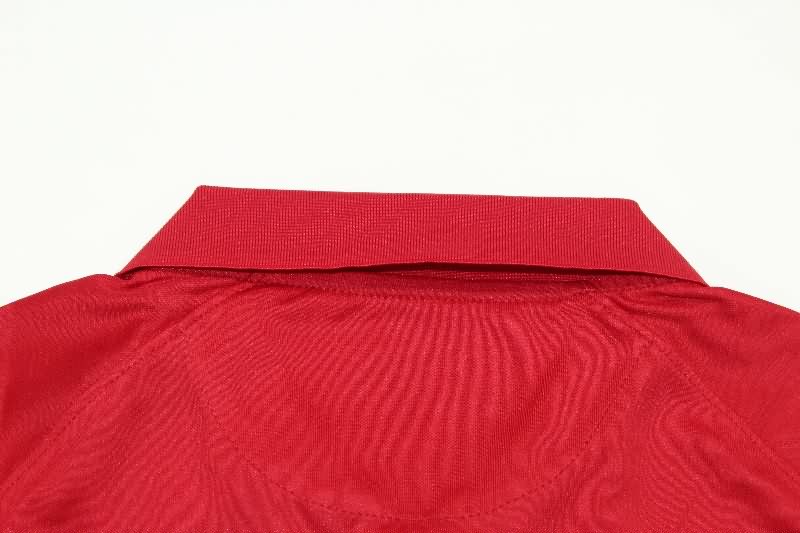 AAA Quality Portugal 2020 Home Long Sleeve Retro Soccer Jersey