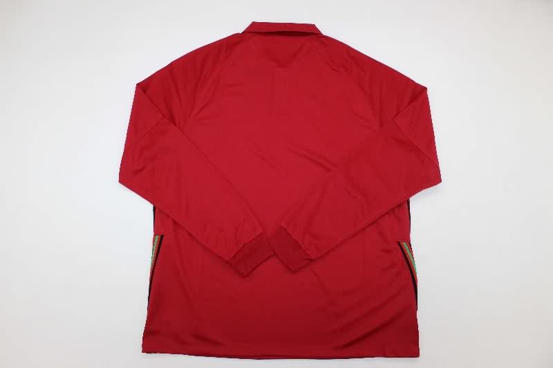 AAA Quality Portugal 2020 Home Long Sleeve Retro Soccer Jersey