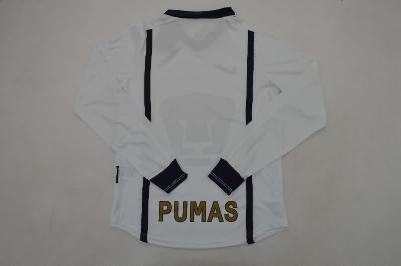 AAA Quality Pumas UNAM 1999/00 Home Long Sleeve Retro Soccer Jersey