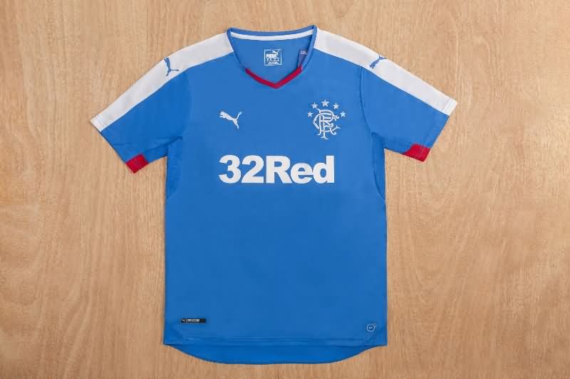 AAA Quality Rangers 2015/16 Home Retro Soccer Jersey