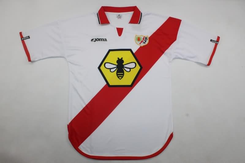 Rayo Vallecano Soccer Jersey Home Retro Replica 2001/02