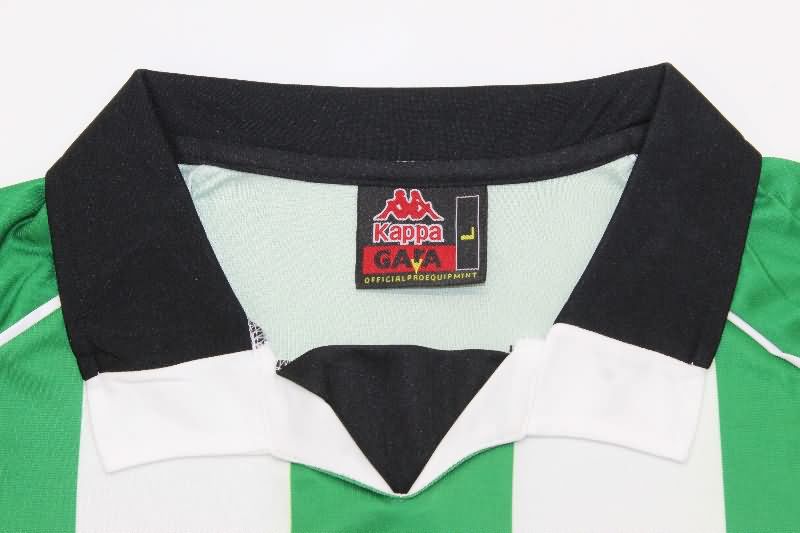 Real Betis Soccer Jersey Home Retro Replica 1998/99