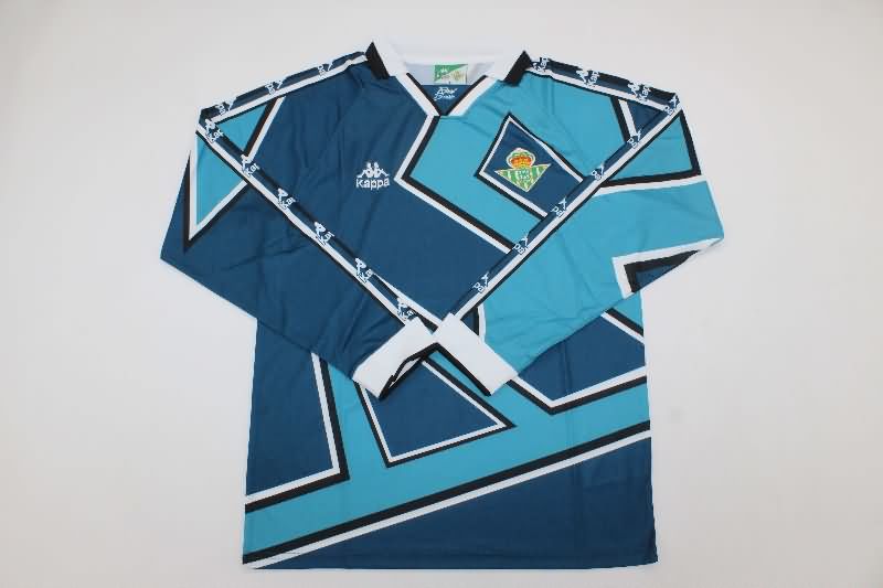AAA Quality Real Betis 1995/97 Away Long Slevee Retro Soccer Jersey
