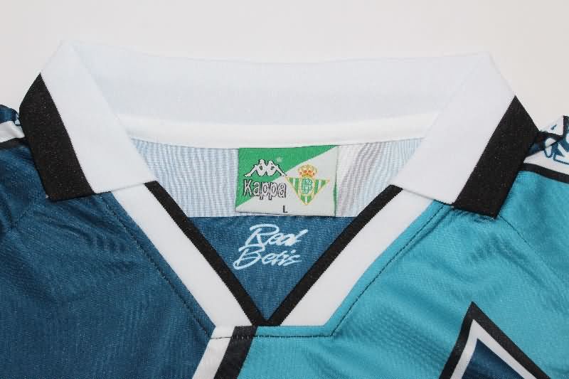 AAA Quality Real Betis 1995/97 Away Long Slevee Retro Soccer Jersey