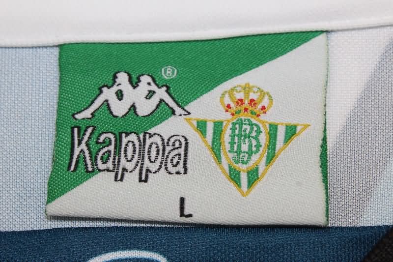 AAA Quality Real Betis 1995/97 Away Long Slevee Retro Soccer Jersey