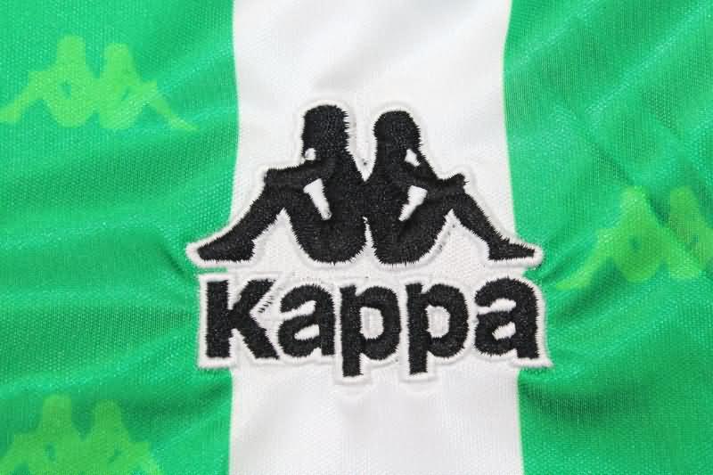 Real Betis Soccer Jersey Home Long Slevee Retro Replica 1995/97