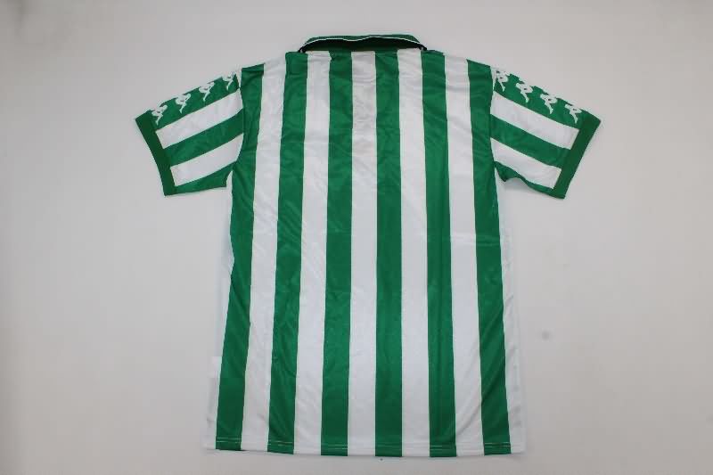 Real Betis Soccer Jersey Home Retro Replica 1999/00