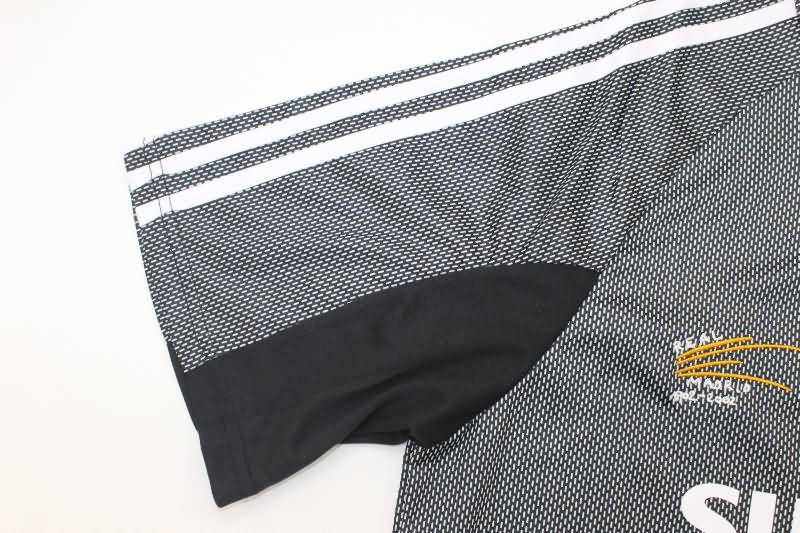 Real Madrid Soccer Jersey Goalkeeper Black Retro Replica 2002/03