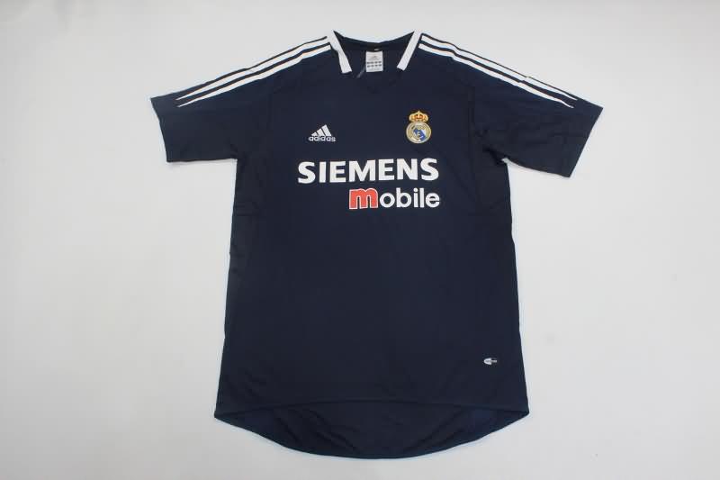Real Madrid Soccer Jersey Away Retro Replica 2004/05