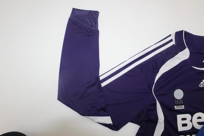 Real Madrid Soccer Jersey Third Long Sleeve Retro Replica 2006/07