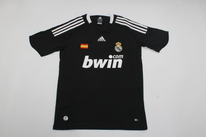 Real Madrid Soccer Jersey Away Retro Replica 2008/09