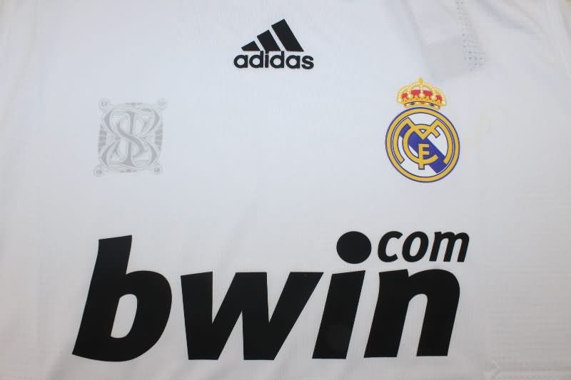 Real Madrid Soccer Jersey Home Retro (Player) 2009/10