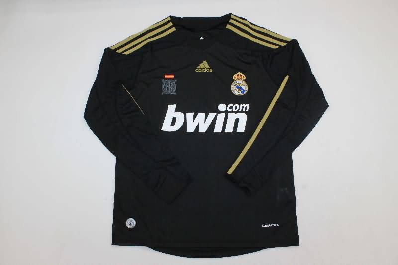 AAA Quality Real Madrid 2009/10 Third Retro Long Sleeve Soccer Jersey