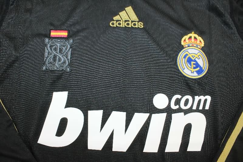 AAA Quality Real Madrid 2009/10 Third Retro Long Sleeve Soccer Jersey
