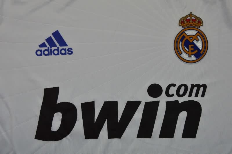 Real Madrid Soccer Jersey Home Long Retro (Player) 2010/11
