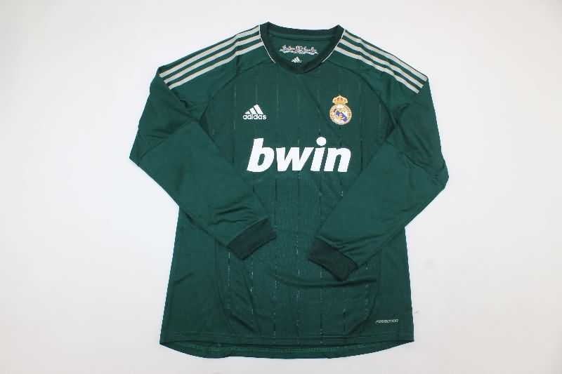 AAA Quality Real Madrid 2012/13 Third Long Sleeve Retro Soccer Jersey (Player)