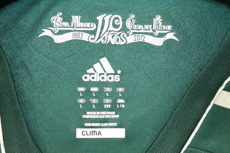 AAA Quality Real Madrid 2012/13 Third Long Sleeve Retro Soccer Jersey (Player)