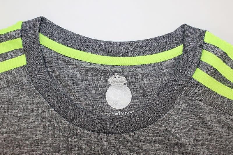 Real Madrid Soccer Jersey Away Long Sleeve Retro Replica 2015/16